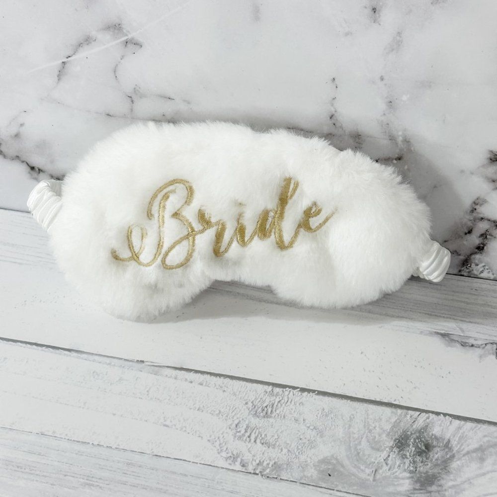 LUXE + WILLOW PLUSH BRIDE SLEEP MASK